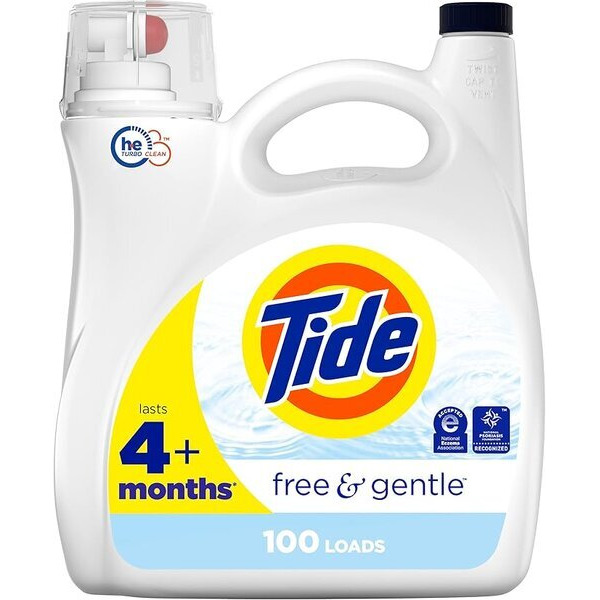 Tide Free & Gentle 100 Loads
