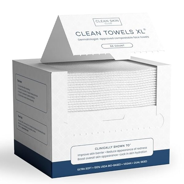 Clean Skin Club Clean Towels XL 50 Counts